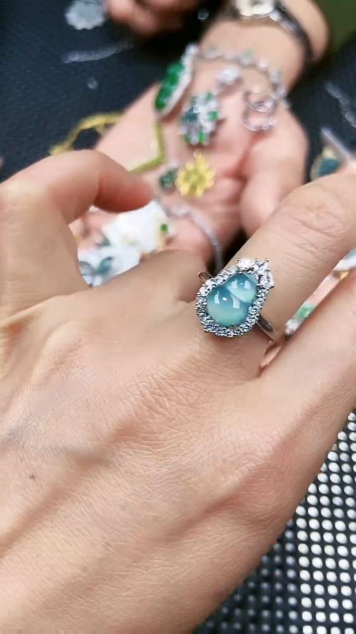 【闪购商品】翡翠戒指未镶嵌11111111