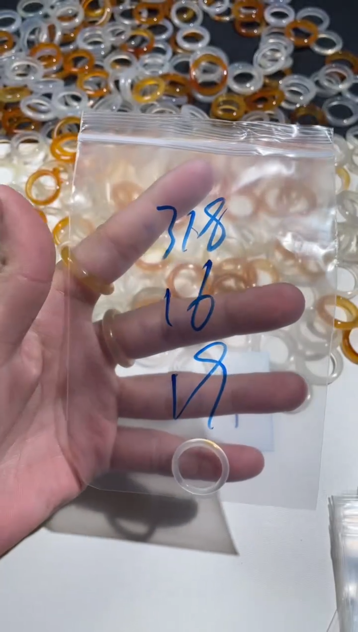 【闪购商品】玛瑙/玉髓戒指未镶嵌318