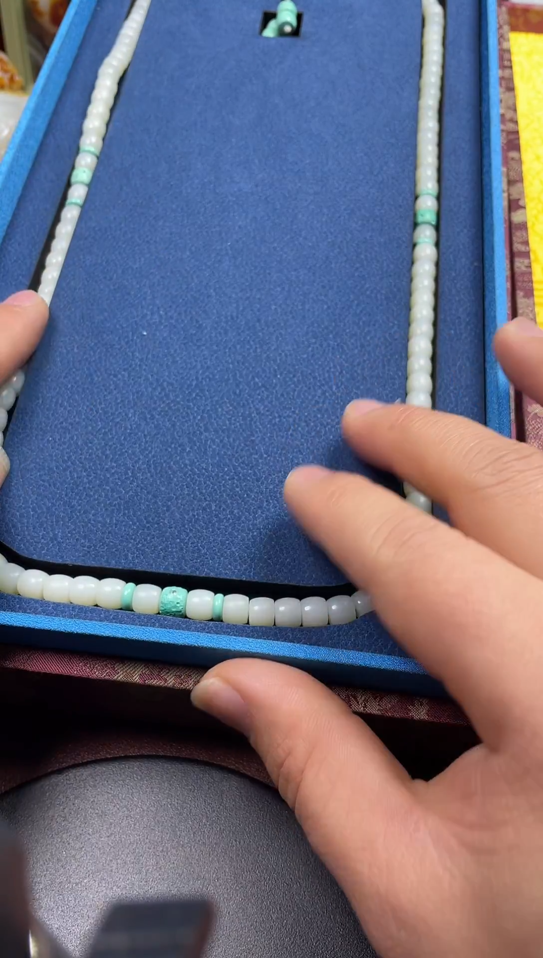 颈饰未镶嵌和田玉羊脂白项链