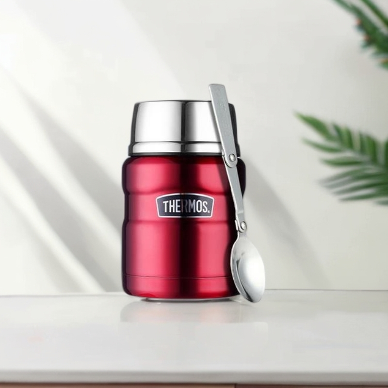 【A等品微瑕】膳魔师焖烧罐470ml 红色 SK-3000RD