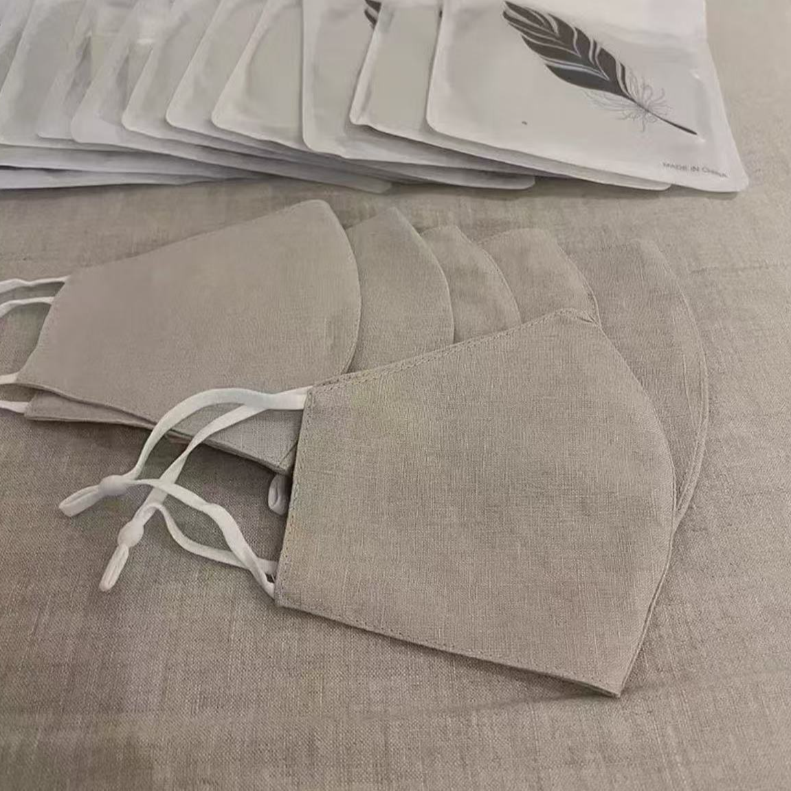 {雨露汉麻}口罩2支装