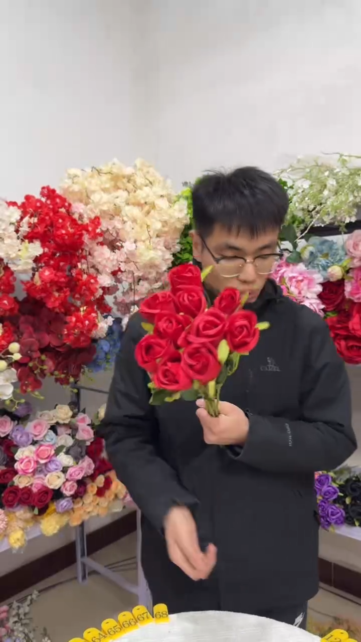妍韵高端仿真花高品质12