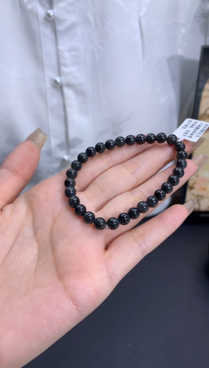 【闪购商品】翡翠手链未镶嵌卡6mm