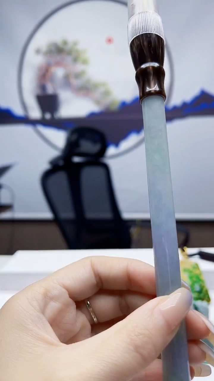 未镶嵌定制翡翠毛货挂件83