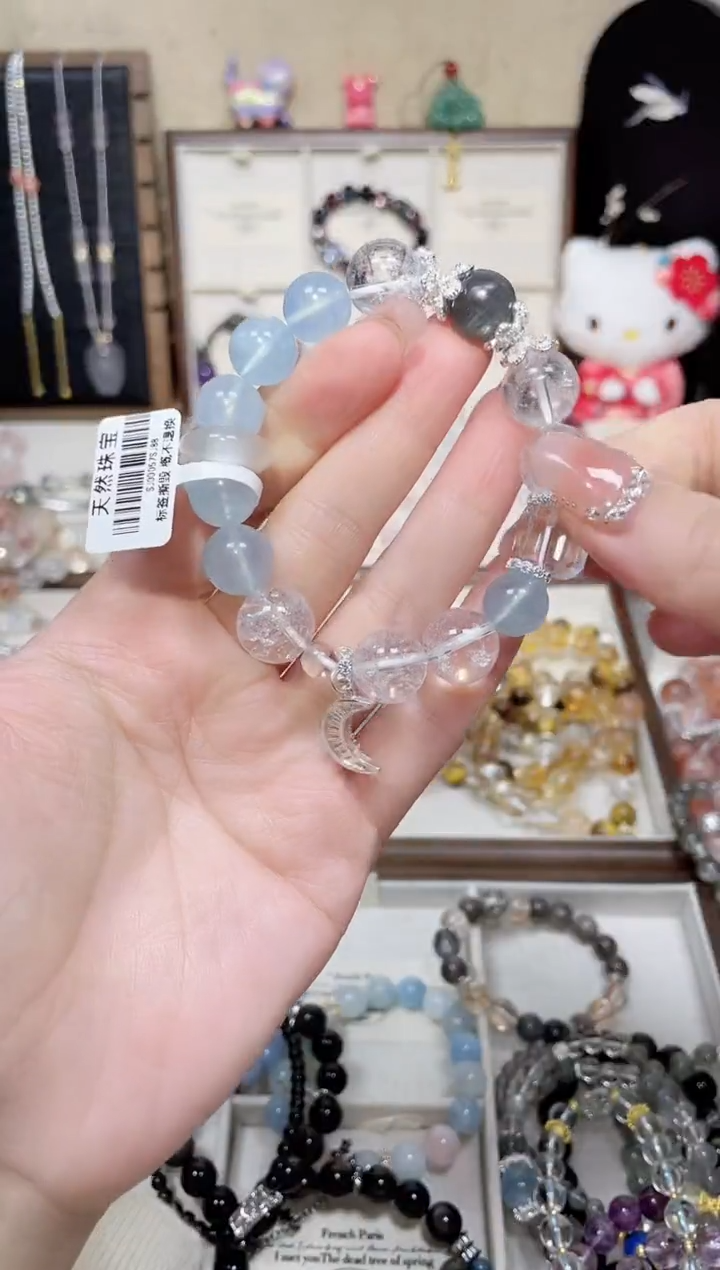 【闪购商品】水晶手链合金053 设计款