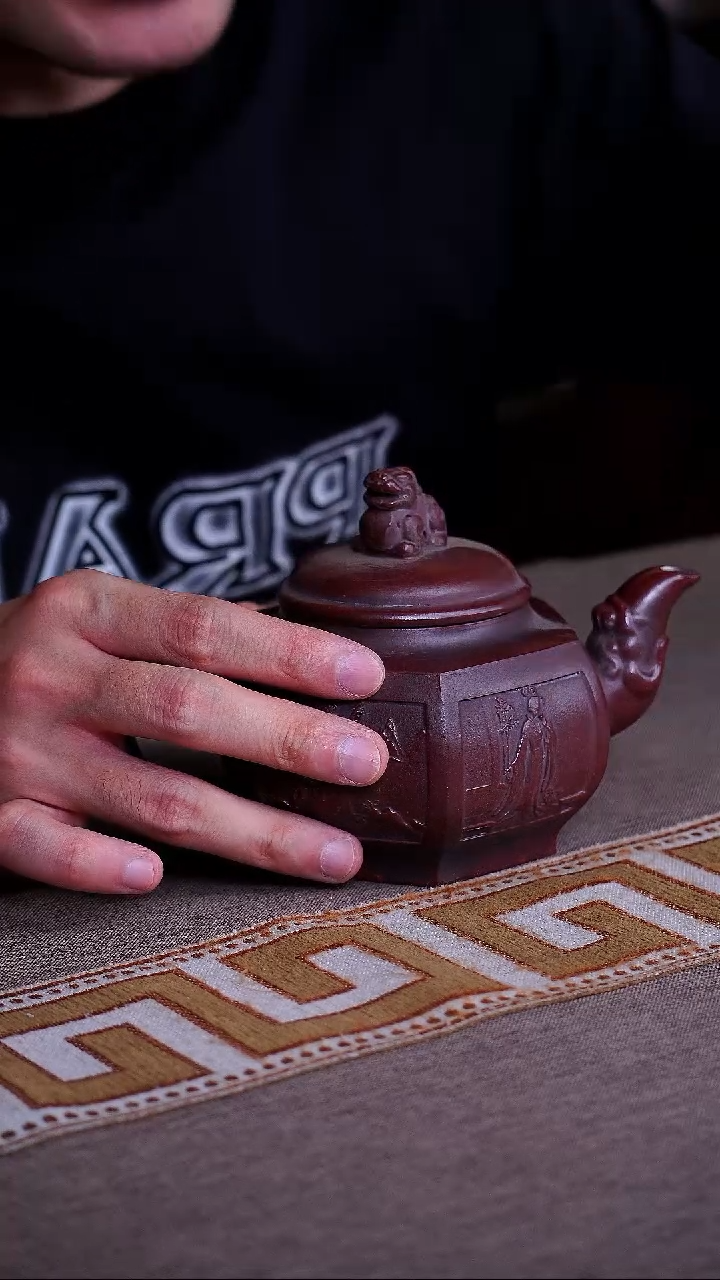 茶壶紫砂宜兴紫砂柴烧