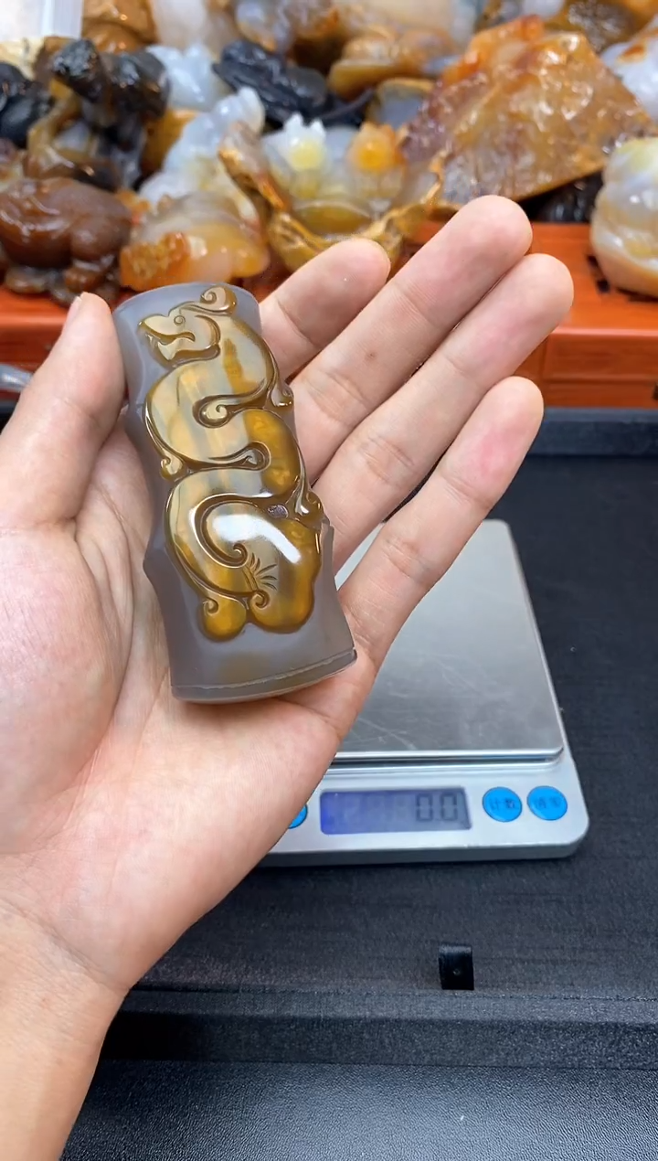 玛瑙/玉髓手把未镶嵌0