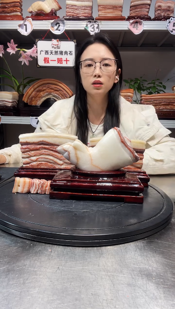 石材岫**颖天然石材柳州猪肉石