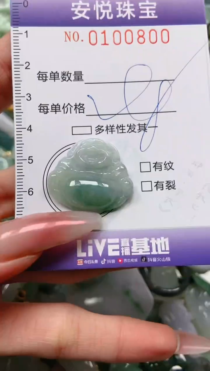 【闪购商品】翡翠颈饰未镶嵌闪购0100800