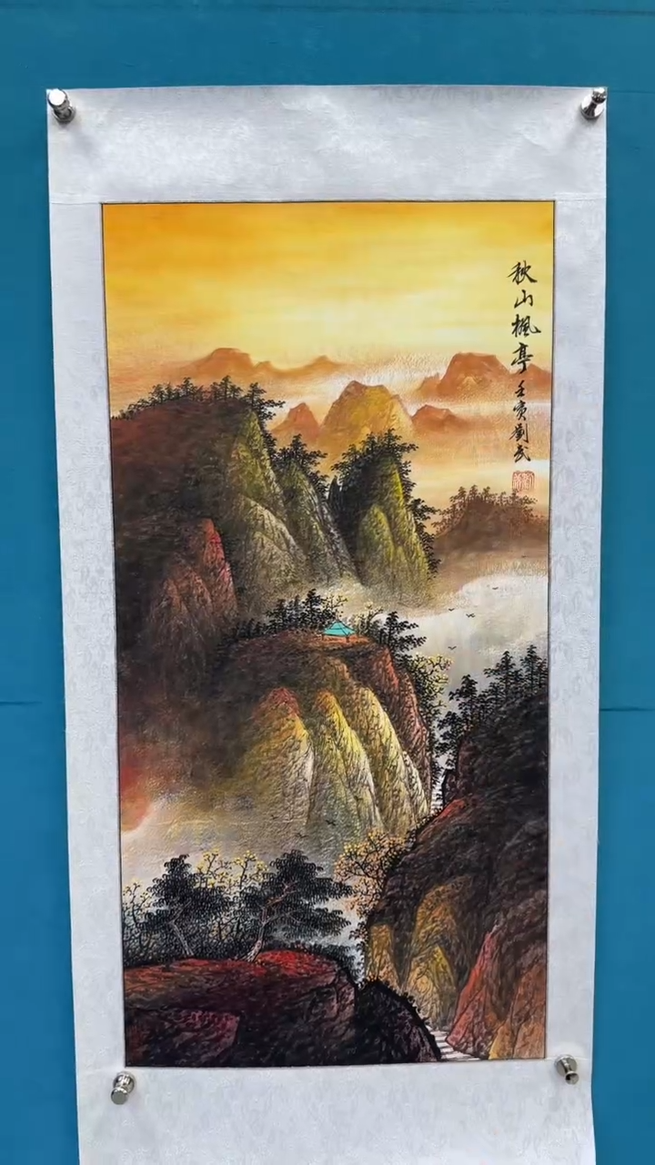 国画瀚美艺术刘武手绘-国画11