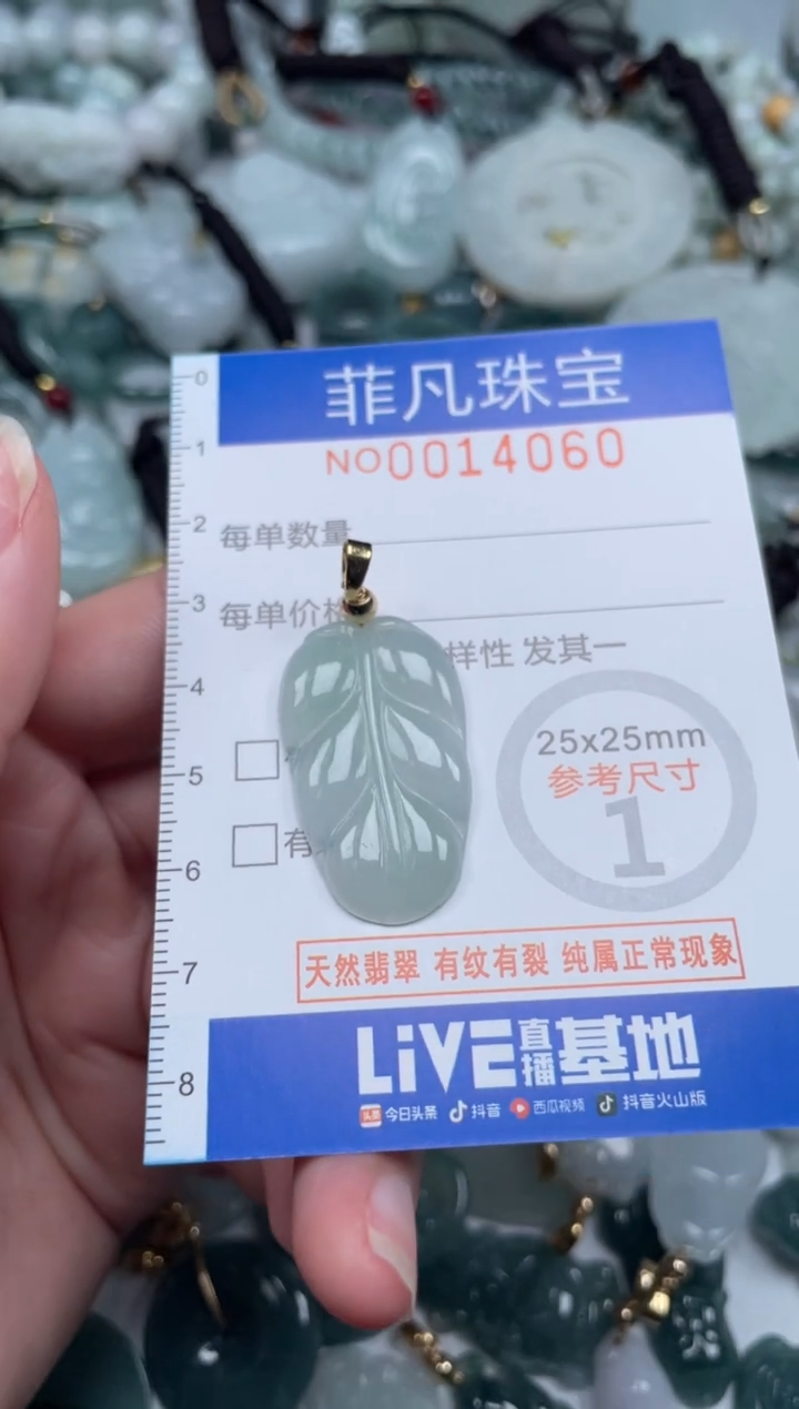 颈饰未镶嵌翡翠14060