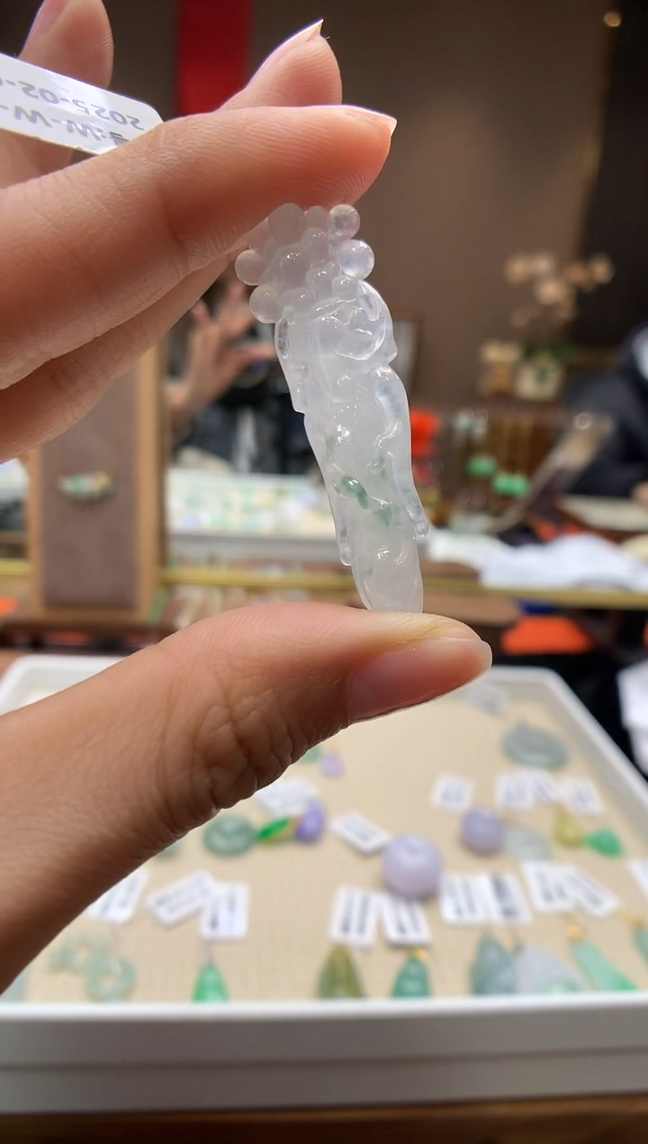 【闪购商品】翡翠颈饰未镶嵌人参