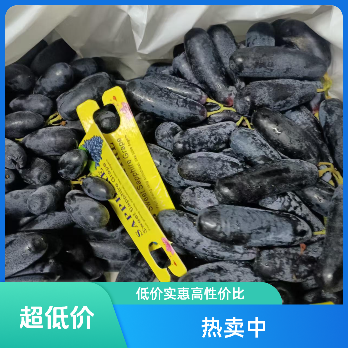 果切美人指葡萄（18.8一斤）