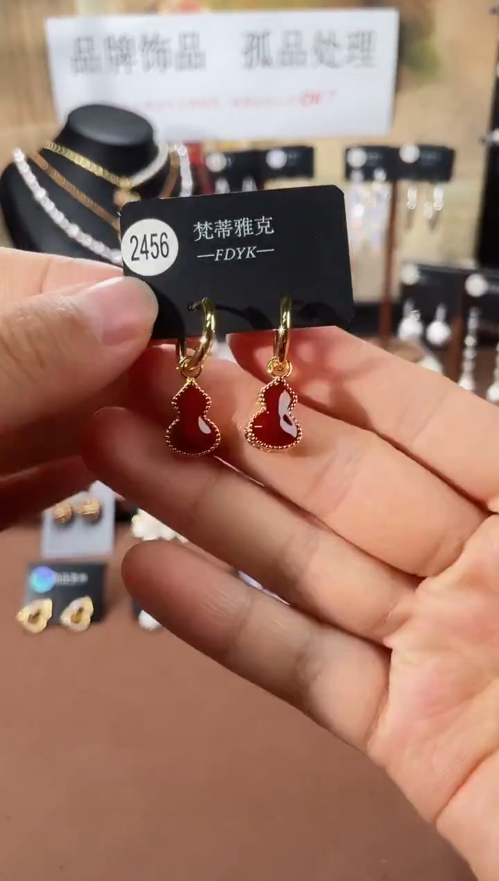 合金925银锆石梵2456