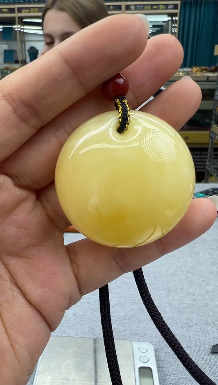 未镶嵌颈饰琥珀347秒拍号假一罚十