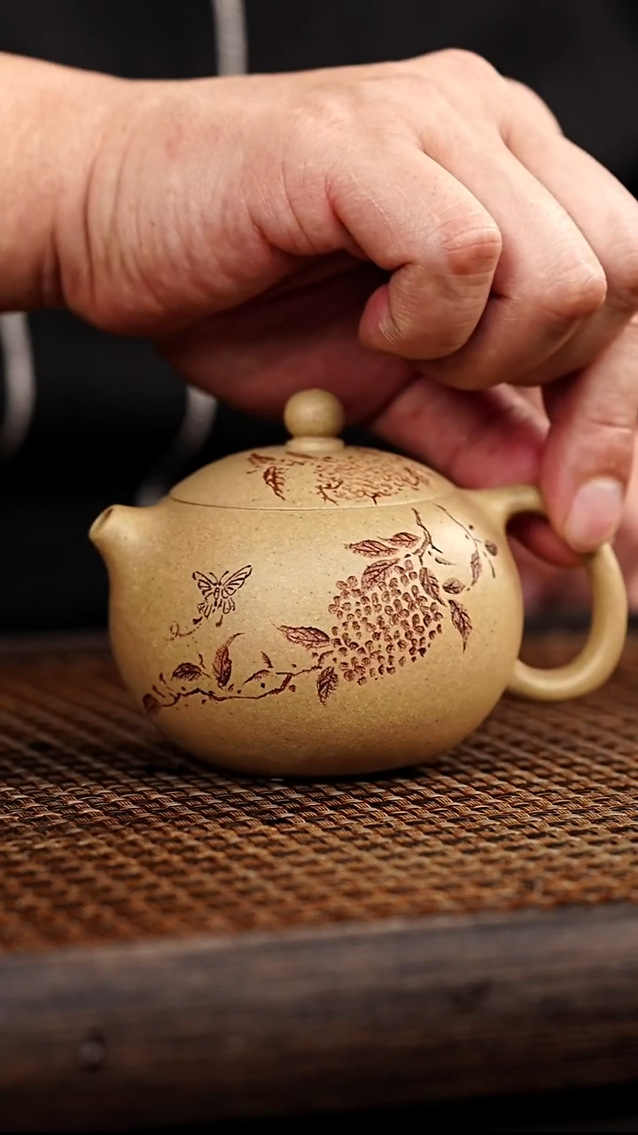 紫砂茶案宜兴悦茗壶紫砂   本山段泥