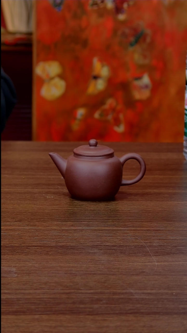 【闪购商品】紫砂茶壶紫泥苹果 125CC