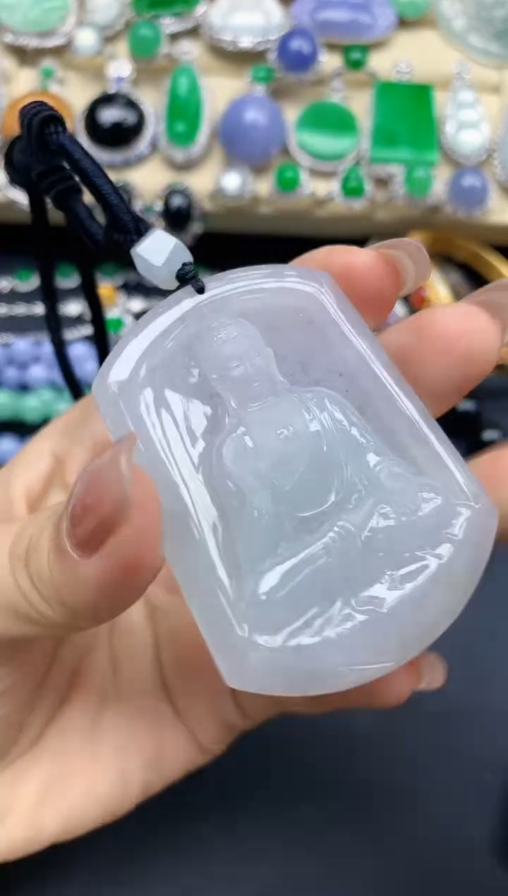 颈饰未镶嵌翡翠300-中国好珍宝