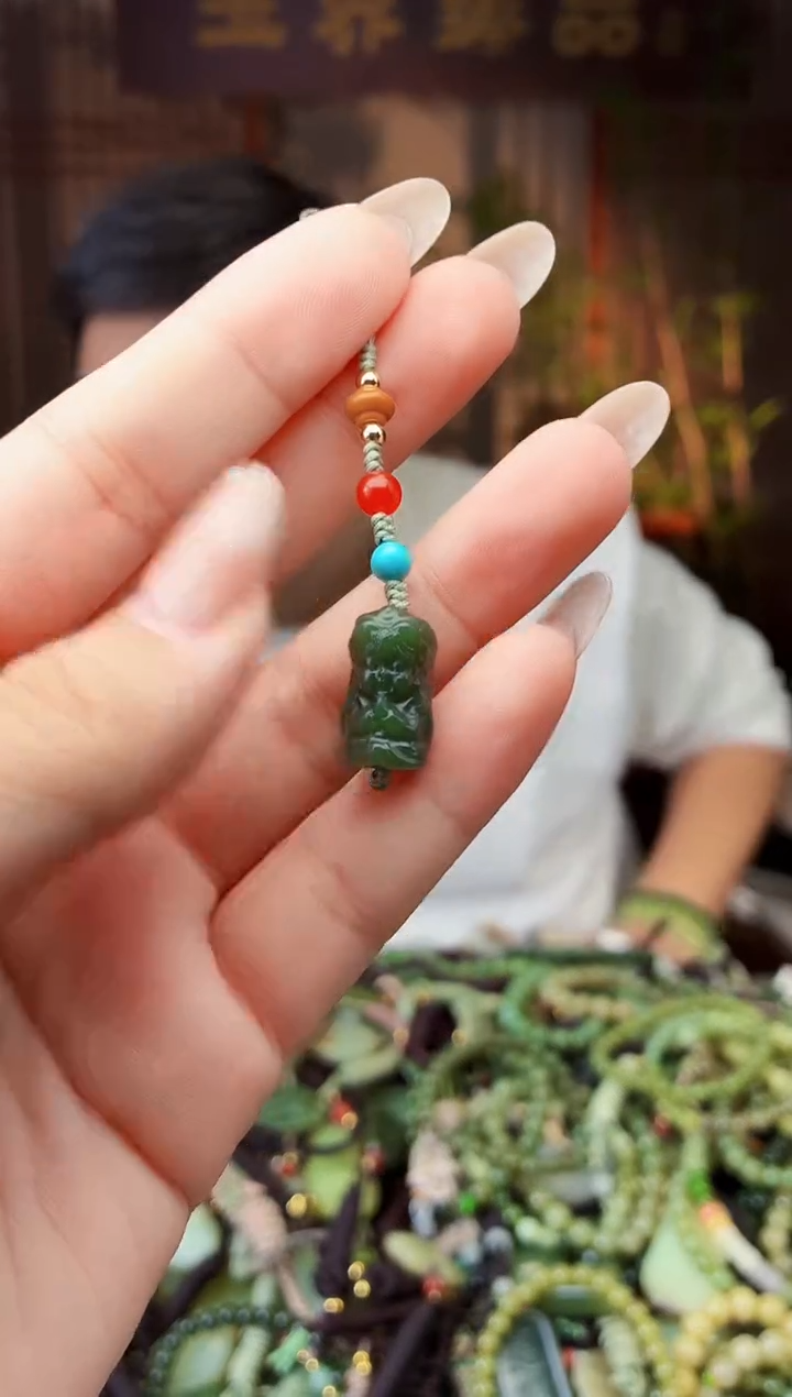 颈饰未镶嵌和田玉多样性发货拍一发一