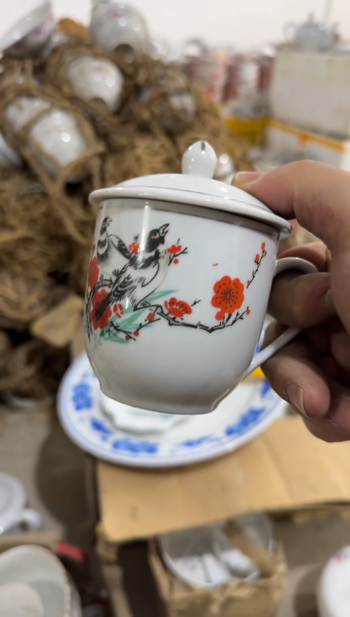 【闪购商品】摆件办公杯200毫升微瑕矿点介意勿拍