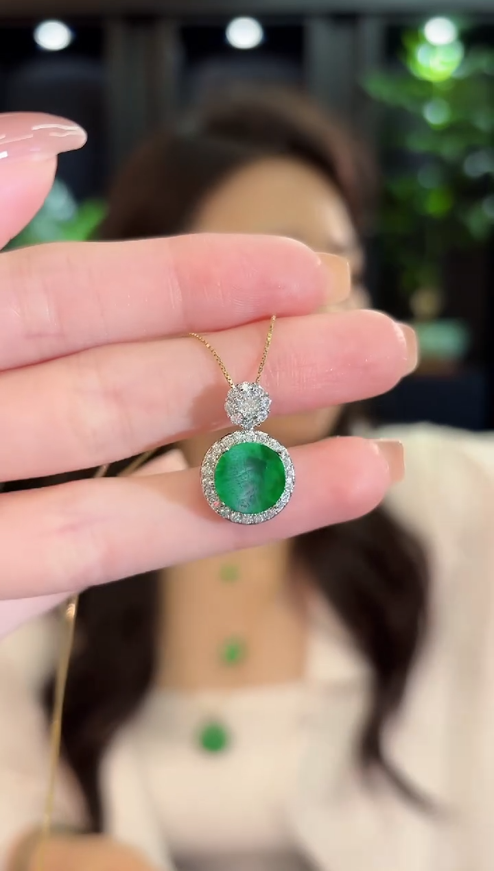 吊坠(不含链)未镶嵌翡翠8缅甸A货/多样性发货/一件