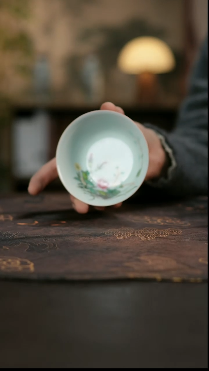 景德镇陶瓷杯碗柴烧多人