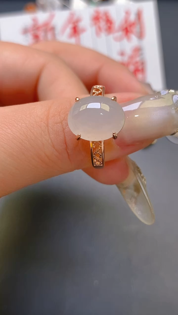 【闪购商品】翡翠耳饰银S925镶嵌天然A货翡翠1