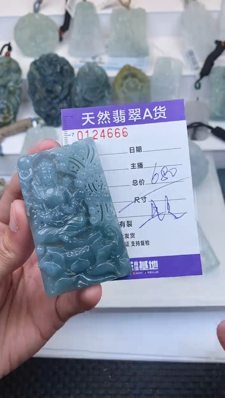 【闪购商品】翡翠颈饰未镶嵌         666