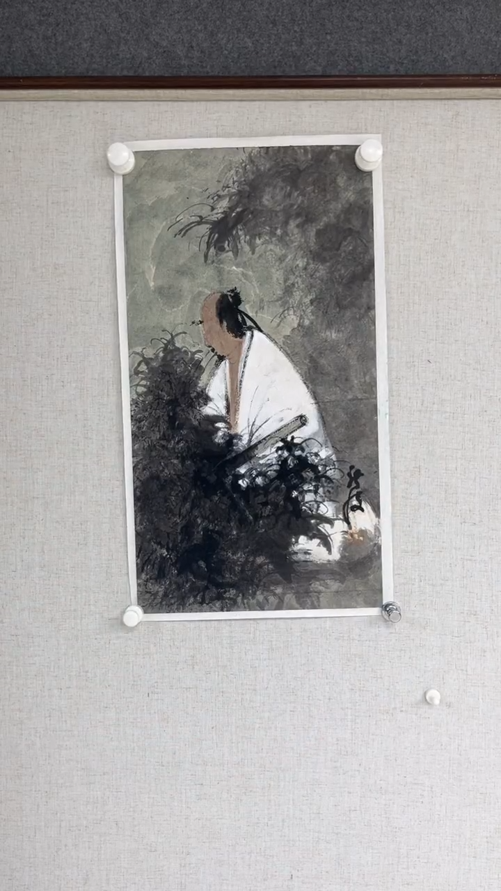 国画崔广波老师作品开四