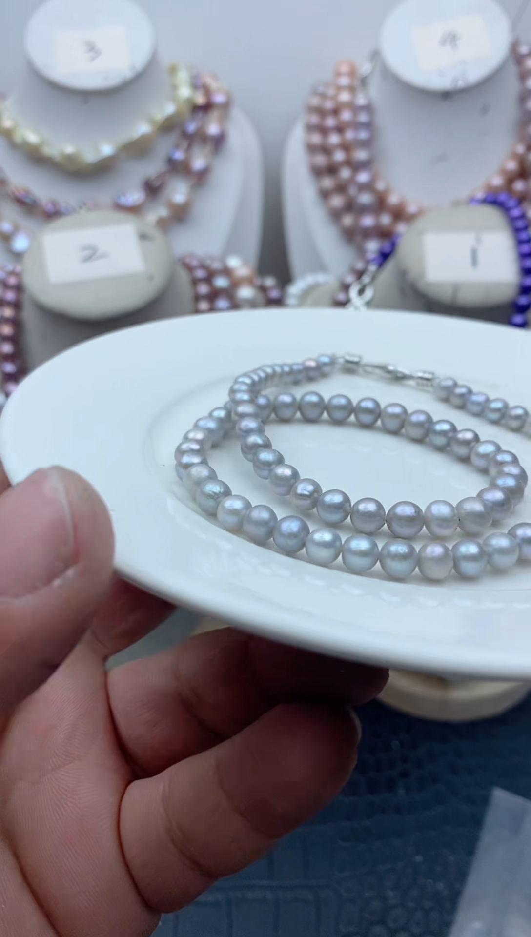 【闪购商品】淡水珍珠颈饰未镶嵌0128