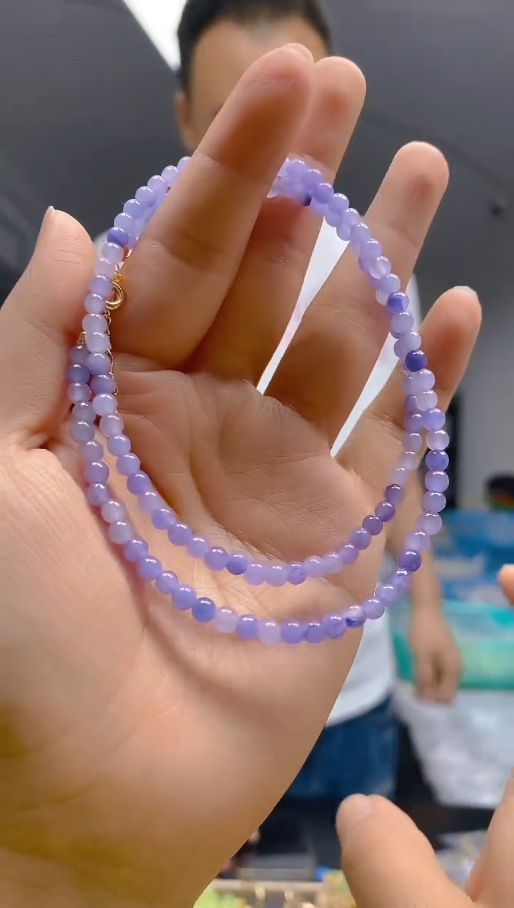 【闪购商品】翡翠耳饰合金0218翡翠锁骨链