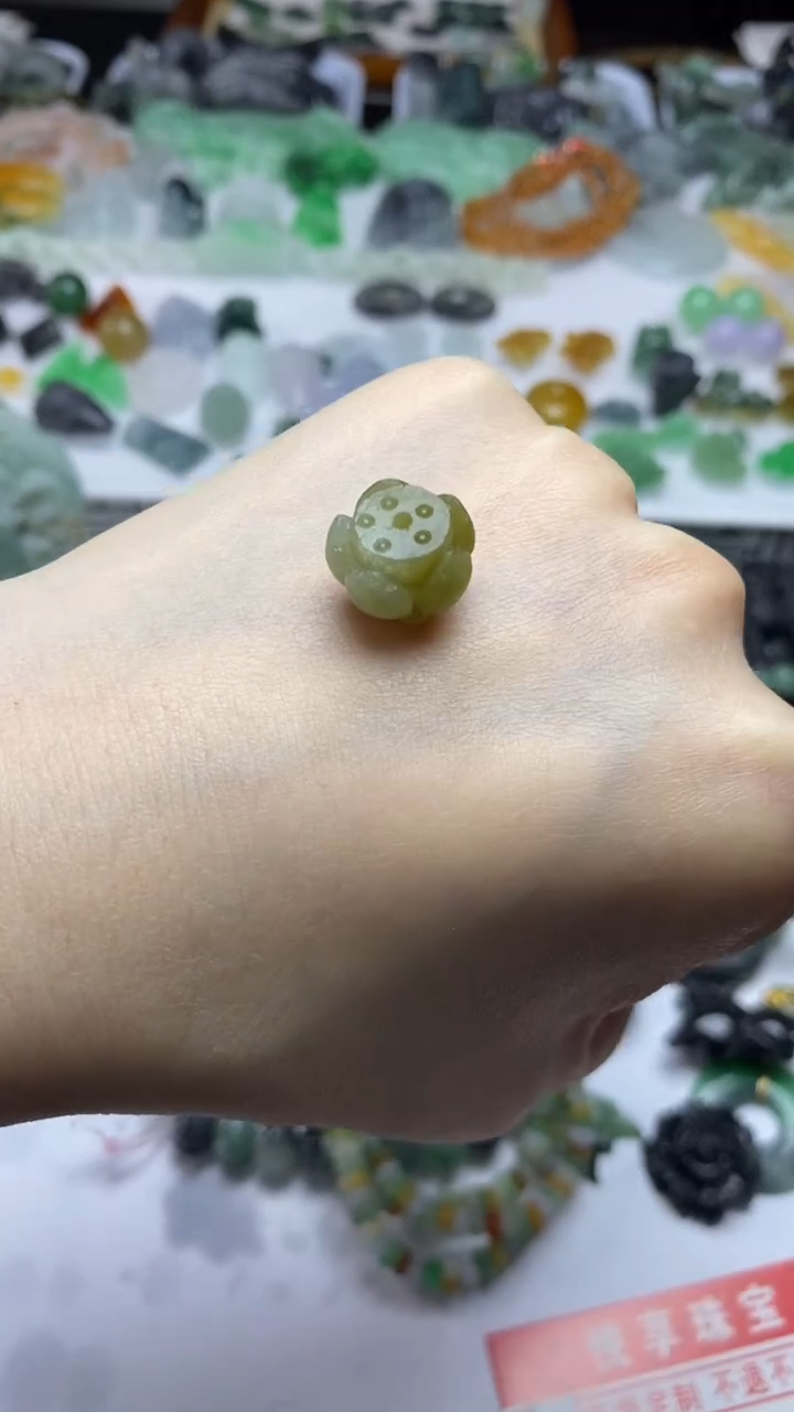 定制翡翠未镶嵌毛货定制不退不换