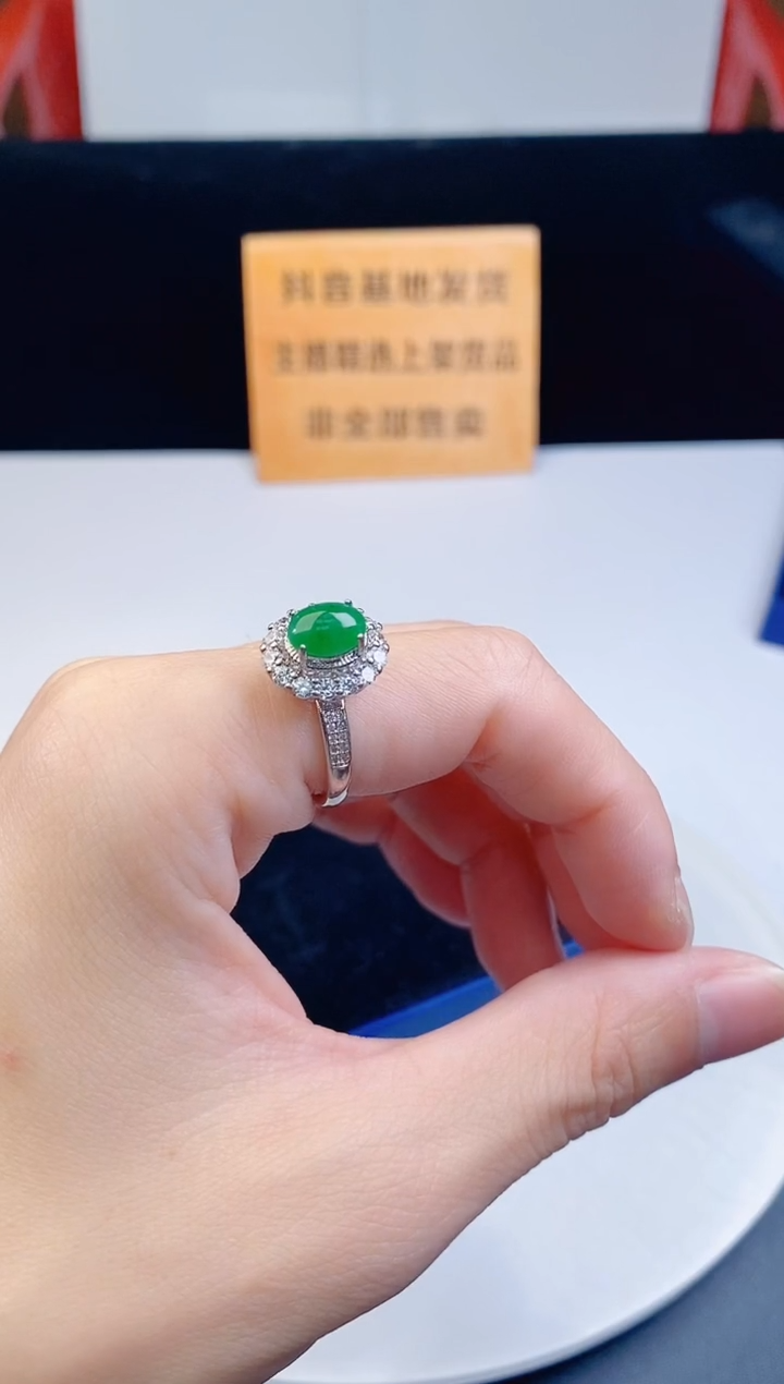 颈饰未镶嵌翡翠   