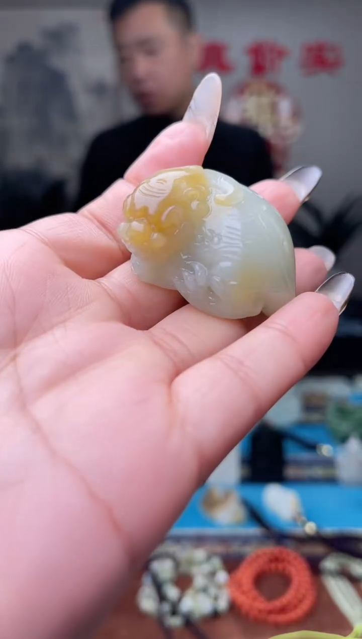 【闪购商品】和田玉挂件未镶嵌1