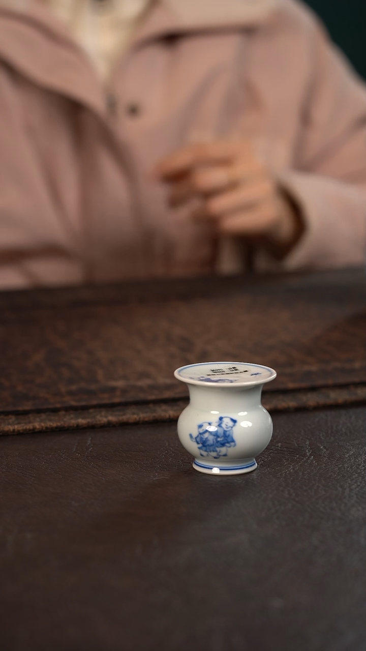 【闪购商品】杯聚澜堂童子捉迷藏渣斗盖置