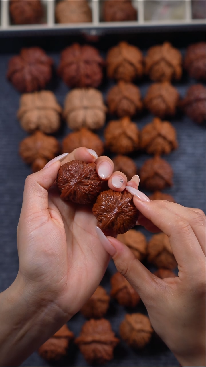 文玩核桃吊坠磨盘