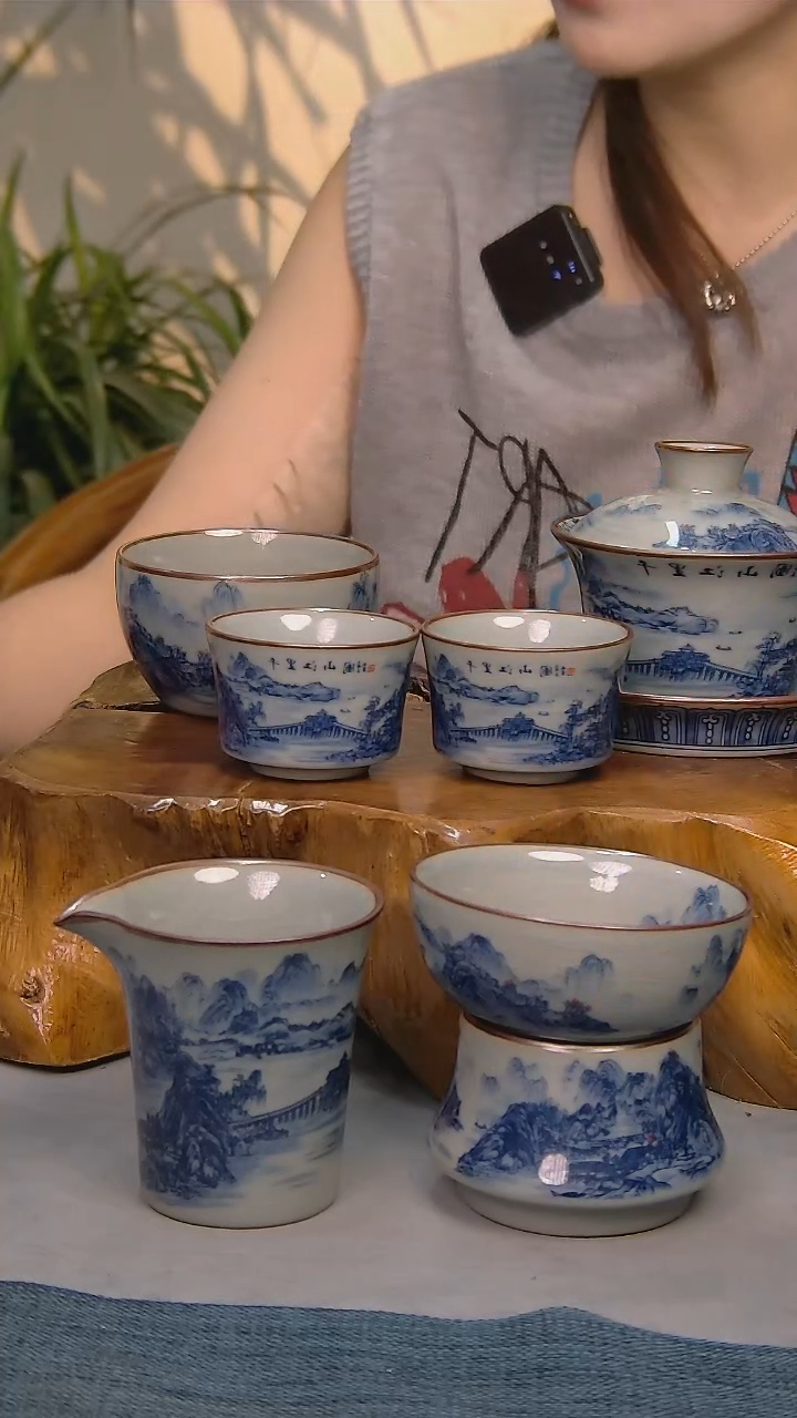 简装家用款6件套 陶瓷家用茶具系列