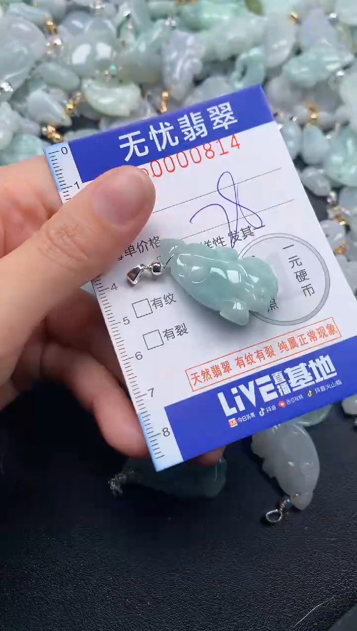 颈饰未镶嵌翡翠814