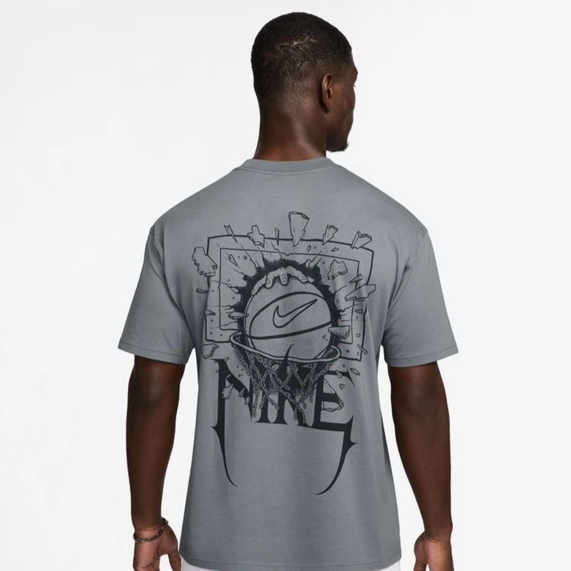 【滔搏联动】NIKE/耐克男子AS NK TEE VERB篮球纯棉短袖HJ3432-065