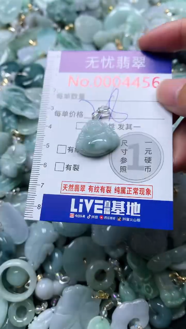 颈饰未镶嵌翡翠4456