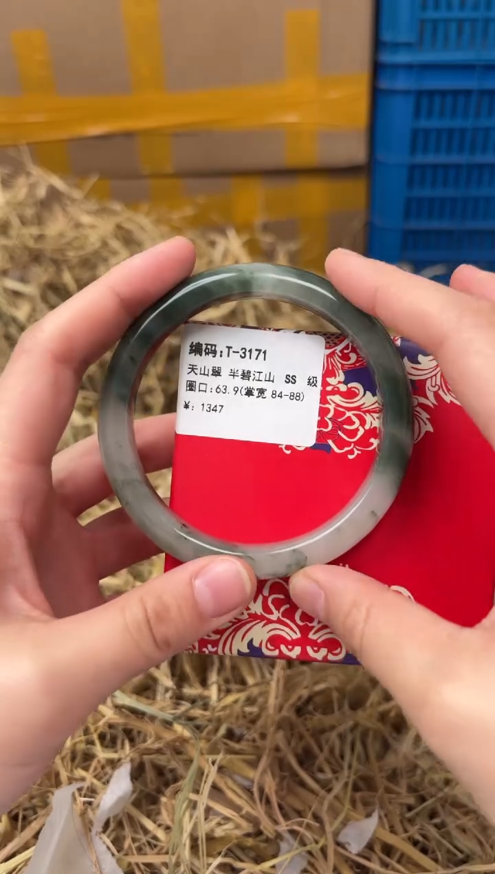 未镶嵌手镯石英质玉T-3171