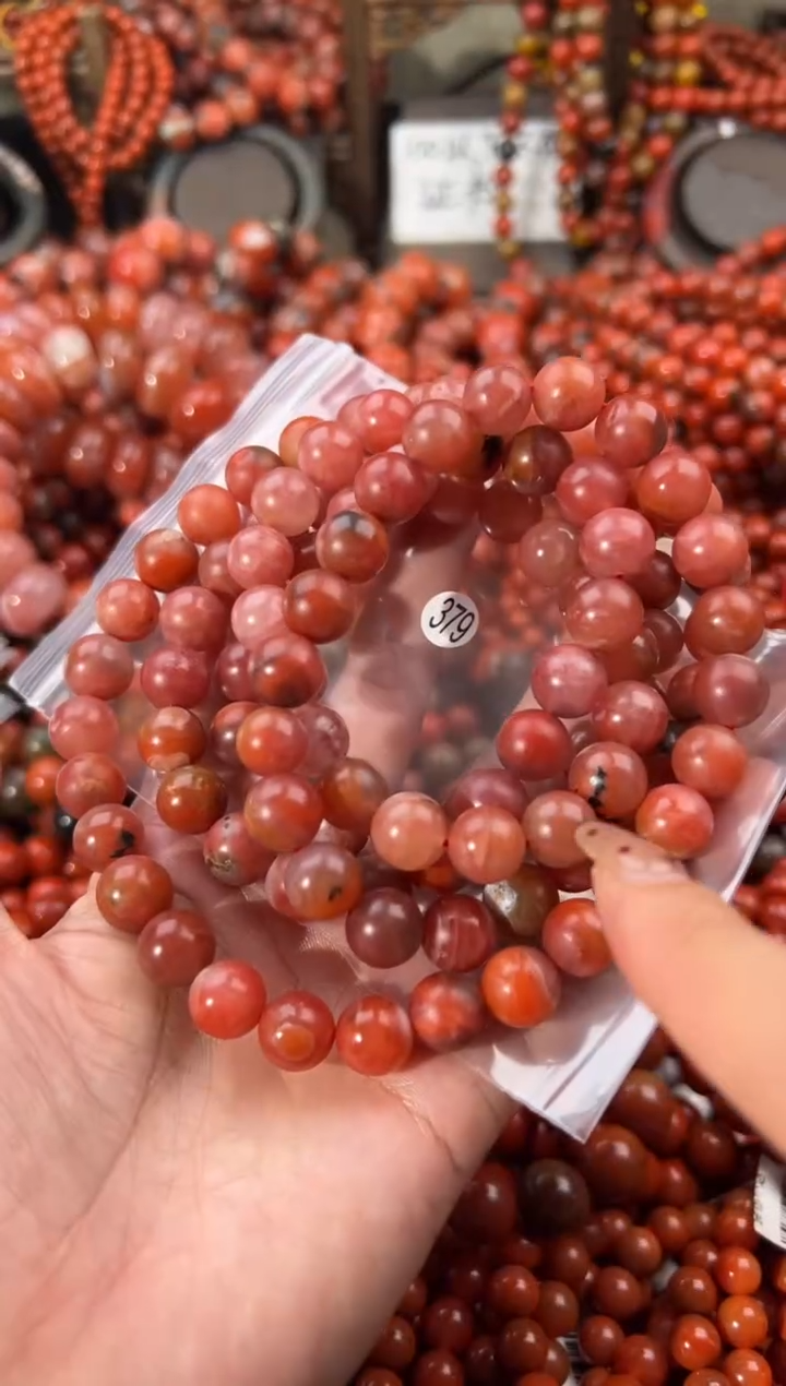 未镶嵌手串南红玛瑙10