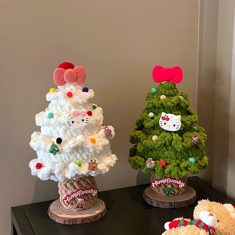【成品】hellokitty圣诞树闺蜜生日礼物送女生卧室桌面可爱装饰摆件