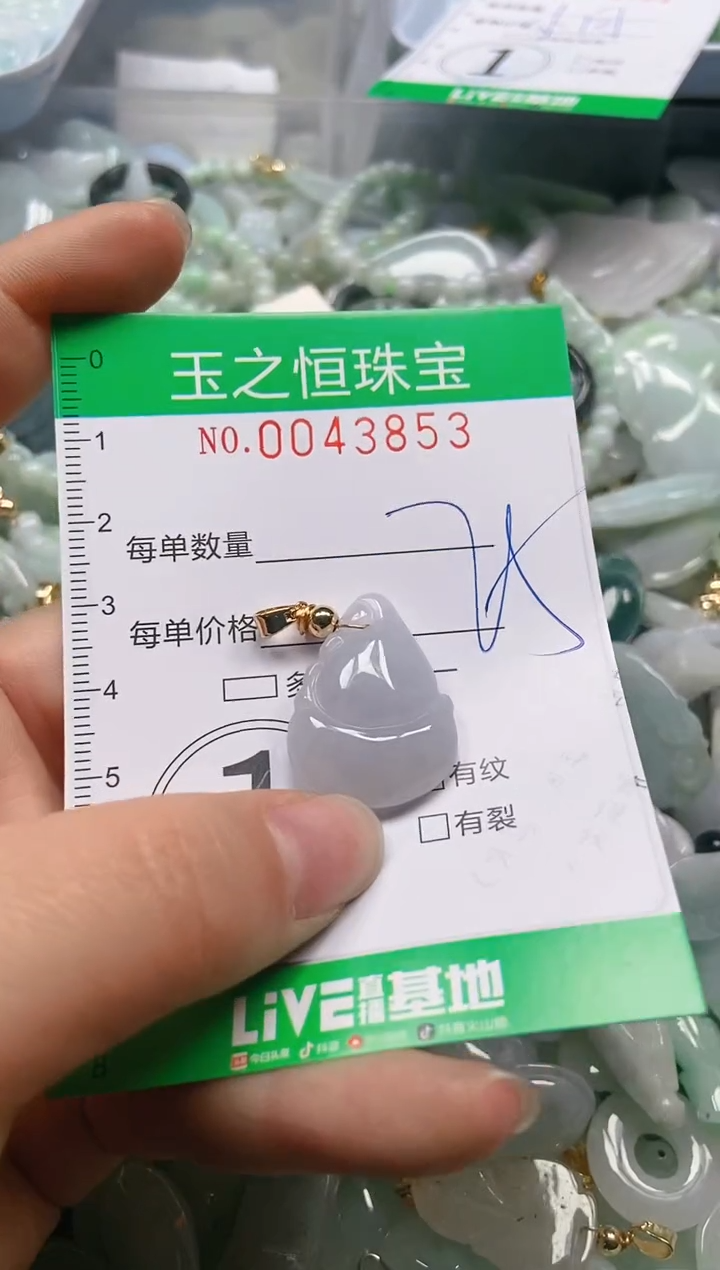【闪购商品】翡翠颈饰未镶嵌闪购0043853