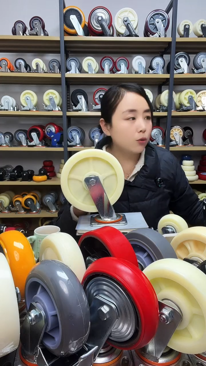 心声 8寸白尼万向 1只