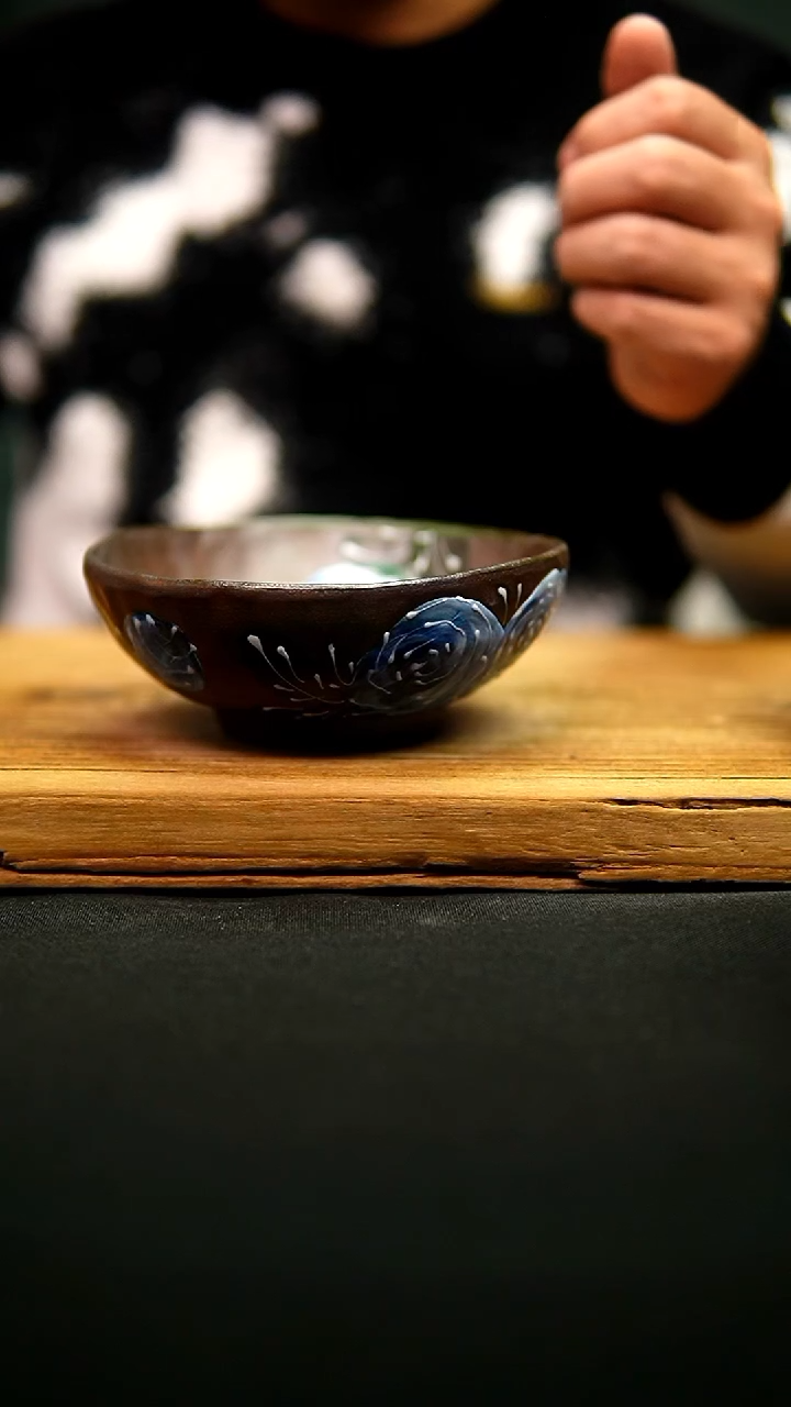 @@陶园瓷舍@@纯手工手绘@高温釉下彩