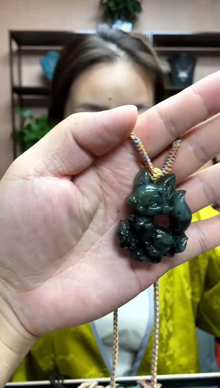 【闪购商品】岫玉未镶嵌吊坠·