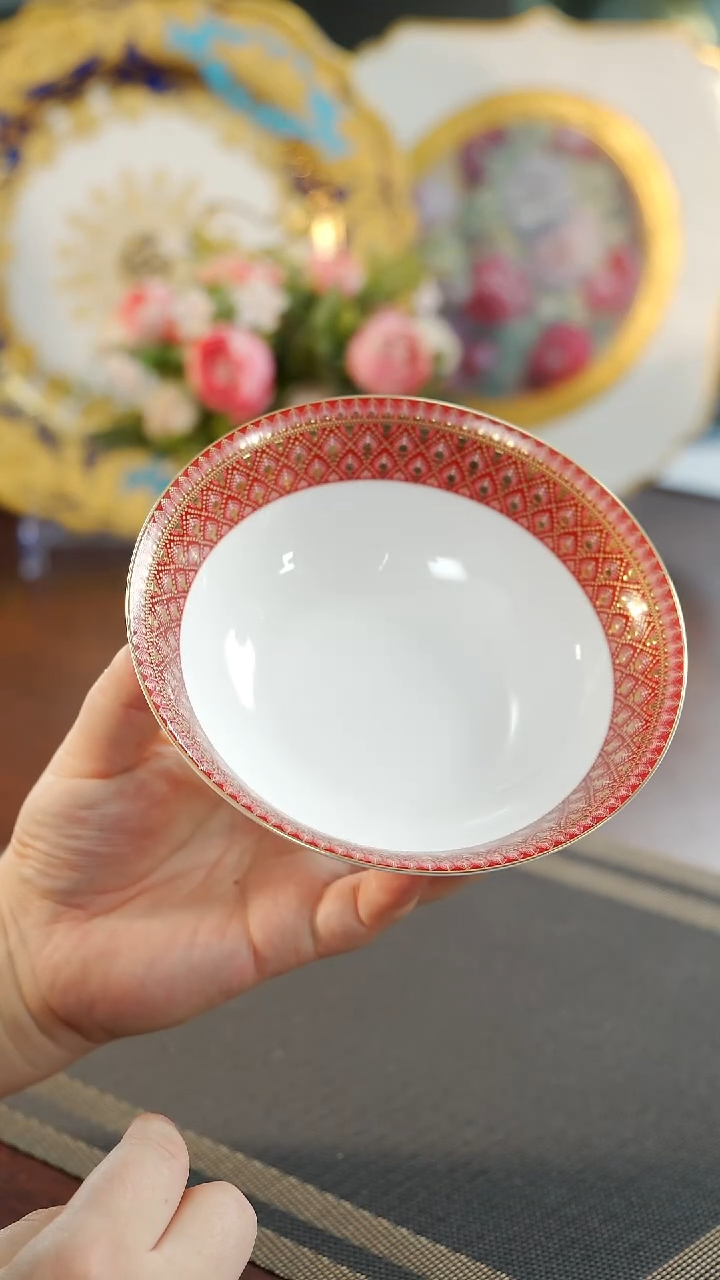 【闪购商品】瓷片6英寸水果碗 福利价