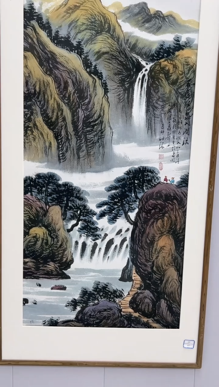 【闪购商品】绘画陈发源-8平尺-国画-宣纸金