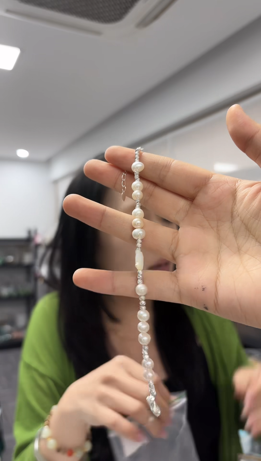 未镶嵌手链淡水珍珠（多样性发一件）